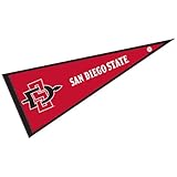 San Diego State University Pennant Full Size Felt