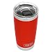 YETI Rambler 20 oz Stainless Steel Vacuum Insulated Tumbler w/MagSlider Lid, Canyon Red