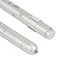KIMILAR 2 Pieces Nurse Penlight LED Medical Pen Lights with Pupil Gauge for Nurses Students Doctors Stethoscope Healthcare with 4 Pieces Durable AAA Batteries, White Light