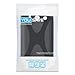 Yousave Accessories Huawei Ascend Y300 Case Black X-Line Silicone Gel Cover