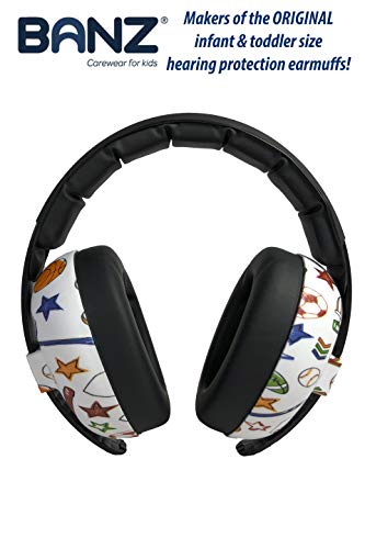 BANZ Earmuffs Infant Hearing Protection - Ages 0-2 Years - The Best Earmuffs for Babies & Toddlers - Industry Leading Noise Reduction Rating - Block Noise (Sports) - Thumbnail 3