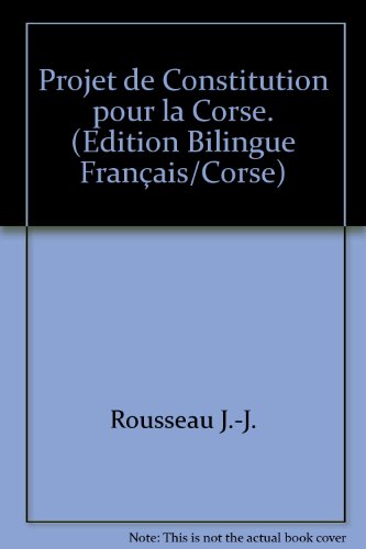 Projet de constitution pour la Corse