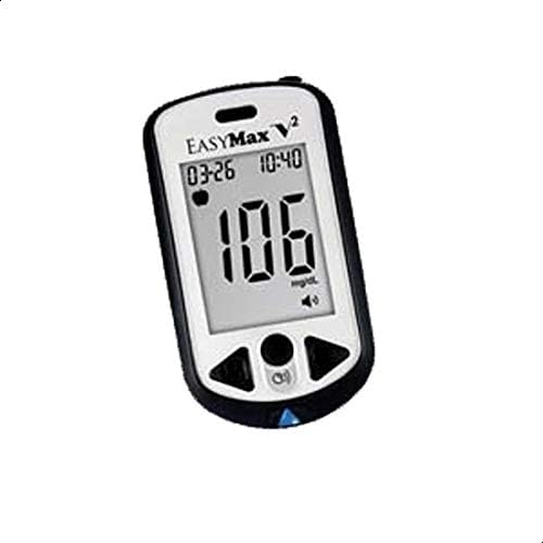EasyMax Diabetes Testing Kit EasyMax V Talking Meter, 100 EasyMax