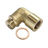Oxygen Sensor Extender Spacer M18 1.5 O2 Oxygen Sensor Spacer 90 Degree Angled Adapter Extender