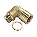 Oxygen Sensor Extender Spacer M18 1.5 O2 Oxygen Sensor Spacer 90 Degree Angled Adapter Extender
