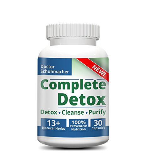 #1 Complete Detox [New Formula 30 Cap-Sampler] - Rapid whole body detox - 10 + natural herbs - Scientifically formulated & most recommended for detox - 30 Capsules Sampler