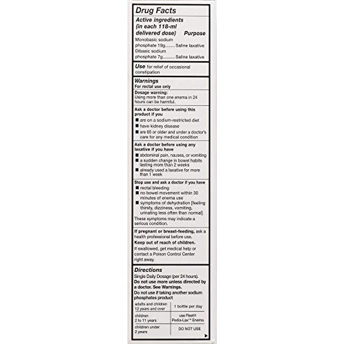 Fleet Adult Enema 2 Pack