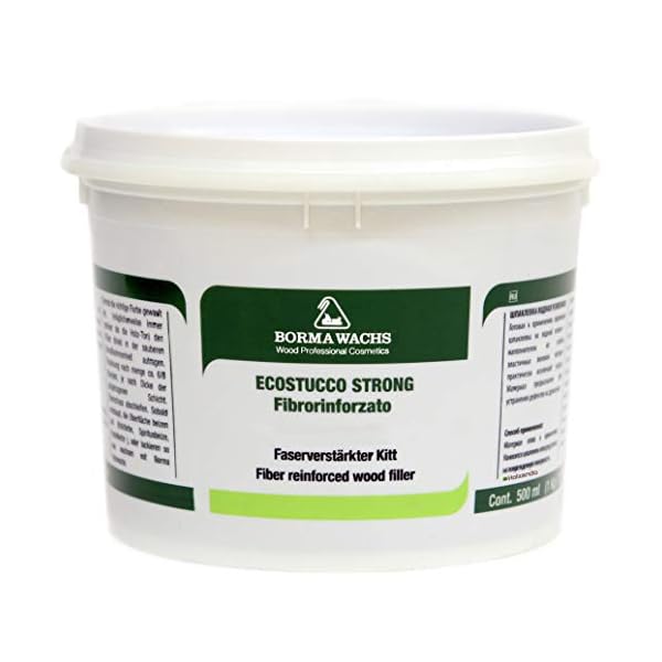 Faserverstärkter Holzkitt Spachtelmasse Extra Strong 1 Kg (Naturholz - 08)