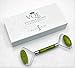 ACCU-JADE Jade Roller for Face in Professional Salon Quality | Jade Face Roller & Face Massager for Wrinkles, Fine Lines Under Eyes & Puffiness | Anti Aging Jade Facial Roller to Rejuvenate your Skin