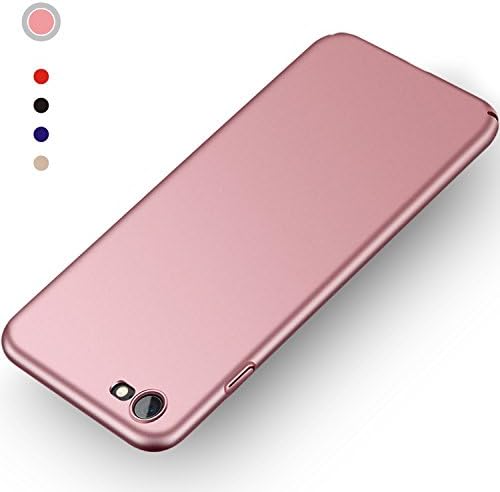 iPhone 7 Case, iPhone 8 Case, Aollop Shockproof Slim Fit Shell Hard Plastic Full Protective Anti-Scratch Resistant Cover Case for iPhone 7 (2016) / iPhone 8 (2017)- Rose Gold