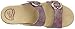 Dansko Women's Sophie Flat Sandal, Rose Iridescent, 40 EU/9.5-10 M US