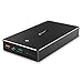 AUKEY 20000mAh Portable Charger with Quick Charge 3.0 Power Bank, Lightning & Micro Input Dual-USB Output Battery Pack Compatible Samsung Note 9 / S9, iPhone and more