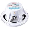 PYLE-PLMRW12-12-Inch-600-Watt-White-4-Ohm-Marine-Subwoofer