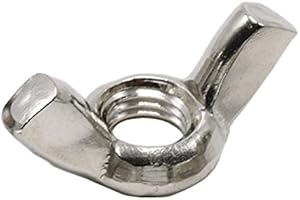 HH FASTENERS Wing Nuts Stainless Steel M3 to M12,Metric,Pack of 20 Pieces (M4, Pitch 0.7mm)