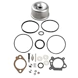 Harbot 493762 Carburetor Float Bowl Seal Ring O Gasket Overhaul Kit for Briggs & Stratton 796611 493640 398191 498260 492495 20-141-1 20-141 Carb Lawn Mover