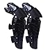 Tera 1 Pair of Adults Fashion Knee Shin Armor Protect Guard Pads Accessories with Plastic Cement Hook for Motorcycle Motocross Racing