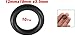 uxcell 19mm x 12mm x 3.5mm Black Rubber O Ring Oil Seal Gaskets 10 Pcs