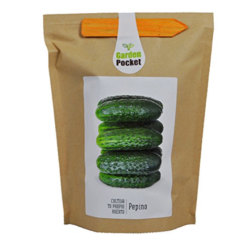 Kit de cultivo huerto urbano PEPINO: Amazon.es: Jardín
