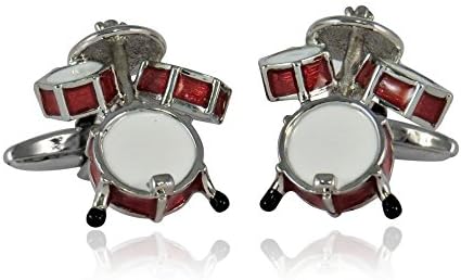 Drum Kit Cufflinks By Jewelry Mountain