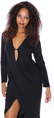 Wigshow Medium Long Curly Dark Brown With Gold Color Synthetic Lace Front Wigs for Black Women (12'')