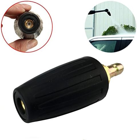 KEKAI Pressure Washers Rotating Turbo Spray Nozzle 3.0 Orifice 3.0 GPM with 1/4" Quick Connect for Pressure Washers 3000 PSI