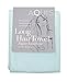 AQUIS 18 x 44 Inches Lisse Long Hair Towel - Light Blue