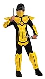 Child's Yellow Ninja Costume, Large