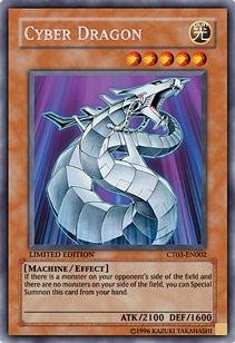 Yu-Gi-Oh! - Cyber Dragon (CT03-EN002) - 2006