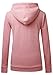 Mrignt Women's Full Zip Fleece Sweatshirt Hooded
