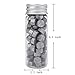 Yoption 150 Pieces Octagon Sealing Wax Beads Kit for Christmas Cards, Envelopes, Wedding Invitations, Wine Packages, Gift Idea (Silver)