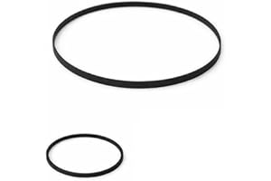 Courroies en Caoutchouc Cassette Tape Deck Rubber Belt Kit (2X Pieces) Compatible with Sony Home Audio Systems