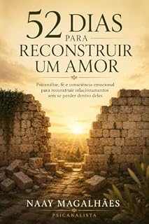 Livro 52 DIAS PARA RECONSTRUIR UM AMOR: DAS RUÍNAS AO AMOR Como construir, fortalecer e reconstruir relacionamentos saudáveis
