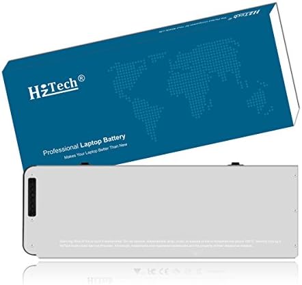 HzTech 56Wh Replacement Laptop Battery for MacBook 13 inch A1278 A1280 (Late 2008 Aluminum Unibody Version) Apple A1280 Battery -10.8V/5200mAh