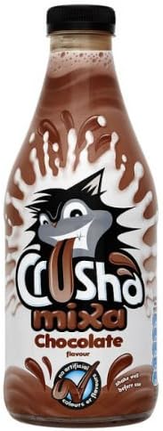 Crusha Mixa Chocolate Flavour Milk Shakes 1 Litre