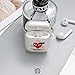 Soft TPU Clear Transparent Case for Apple AirPods 1 2 AirPods1 AirPods2 Coke Cola 3D Charm Keychain Hook Cool Fun Special Fashion Kids Teens Boys Men Guys