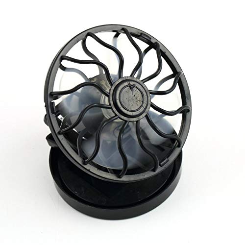 Energy Saving Clip-on Solar Power Cell Fan Sun Energy Panel Cooling Cool Black Portable Summer for Traveling Fishing Climbing