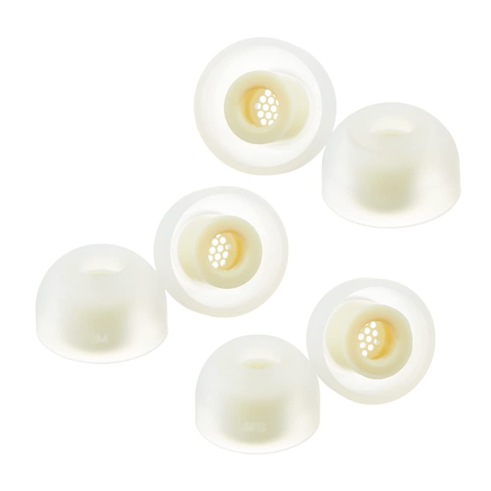 AZLA SednaEarfit MAX Standard 3 Pairs (MS/M/ML) - Earbud Tips for Wireless Headphones - Noise Canceling Earbuds Replacement Tips - Eartips Compatible with Sony, Samsung, Beats, JLab, Sennheiser, Shure