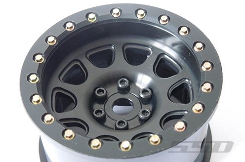 SSD RC 2.2" D Hole PL Wheels (Black) (2)