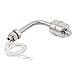 uxcell Angle Float Switch Miniature Liquid Water Level Sensor, Stainless Steel Stem, DC100V, M10x1.5mm Male