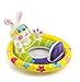 Intex See Me Sit Pool Rider Floats Ring Tube, Duck, Bunny & Racing Turtle - 3 Pack