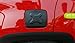 FMtoppeak Aluminum Fuel Filler Door Cover Gas Tank Cap for Jeep Renegade 2014 UP Black