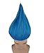 HPO Unisex 80s Colorful Pointy Troll Cosplay Spiked Crazy Costume Wig | Halloween and Themed Party Wigs for Men and Women | Adult Anime Funny Hair