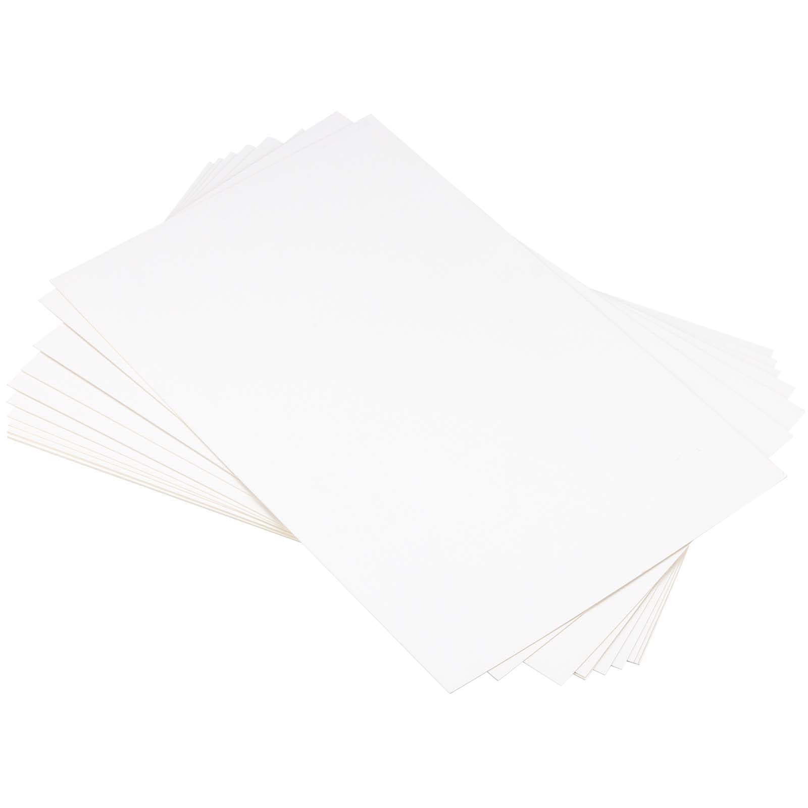 TAICHEUT 50 Pack 11 x 17 Inch Heavy White Chipboard Sheets, Chipboard Sheets, Bright White Backing Board for Art, Prints, Frames and DIY Crafts, White on Both Side, Medium Weight