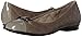 Ecco Footwear Womens Touch Quilted Ballerina Ballet Flat, Warm Grey/Stone, 37 EU/6-6.5...