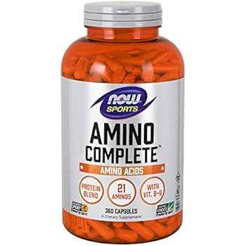 NOW Sports Nutrition, Amino CompleteTM with Vitamin B-6, 360 Count