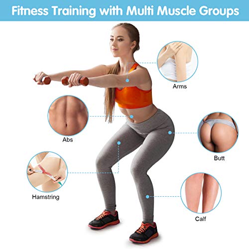 Frebw Mini Resistance Loop Bands,Premium Exercise Fitness Band Best for Stretching, Crossfit, Pilates, Yoga, Physical Therapy, Home Gym