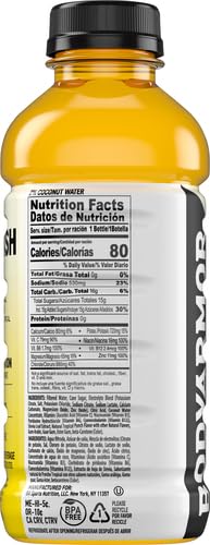 BODY ARMOR, FLASH IV TROPICAL PUNCH ELECTROLYTE BEVERAGE, 20 FL OZ
