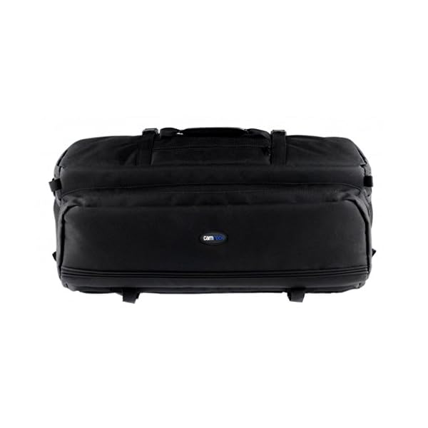 Camrock Tank X65 Fototasche, extra groß, Außenmaße: 64 x 26 x 34 cm, Schwarz, für alle Spiegelreflexkameras, Blitz, Objektive, Canon, Nikon, Sony, Panasonic, Olympus, Pentax, Fuji