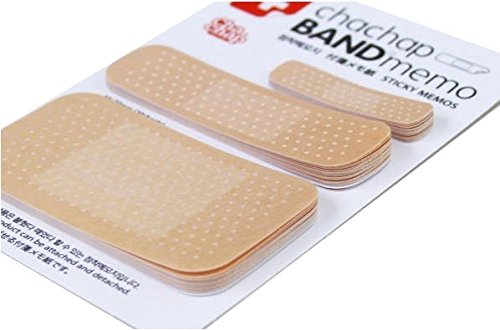 Plaster / Bandage Sticky Notes Memo Pad - Cream, 3x3 inches, 1 count