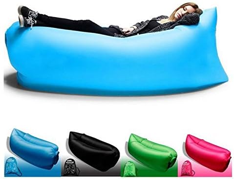 cohuff Inflatable Air Sofa Lounger Air Sofa Bed with Portable Package Outdoor or Indoor for Travelling Camping Hiking Pool and Beach Parties